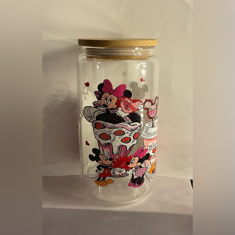 16oz glass cup